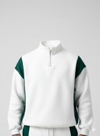 Ensemble de survêtement homme 2 pièces – Sweatshirt demi-zip & Jogger