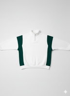 Ensemble de survêtement homme 2 pièces – Sweatshirt demi-zip & Jogger